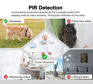 Ubox 2MP 4G Carte SIM <span class=keywords><strong>WIFI</strong></span> IP 3W Batterie solaire PIR Détection de caméras extérieures Home AI CCTV <span class=keywords><strong>Surveillance</strong></span> de sécurité Audio 2 voies <span class=keywords><strong>Caméra</strong></span> SD - Product Image 3