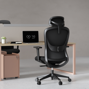 Silla de Oficina Ergonómica de China, Silla de Oficina con Soporte Lumbar Ajustable, Silla Giratoria Ergonómica - Product Image 1