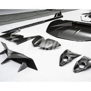 Cache-radar avant en carbone visible Revuelto pour Lamborghini Revuelto - Product Image 4