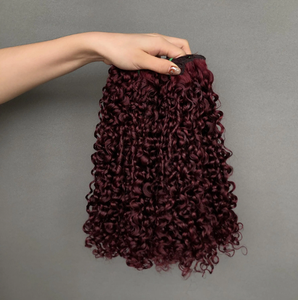 Venta al por mayor 14 pulgadas Birmano Rizado Extensiones <span class=keywords><strong>de</strong></span> <span class=keywords><strong>Cabello</strong></span> Camboyano Myanmar Agua Ondulación Estilo Real <span class=keywords><strong>Cabello</strong></span> Humano con <span class=keywords><strong>Precio</strong></span> <span class=keywords><strong>de</strong></span> Fábrica - Product Image 6