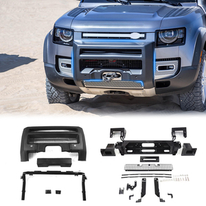 Nuevo Diseño de Protector de Parachoques, Accesorios de Defensa, Parachoques Delantero con Soporte para Cabrestante para <span class=keywords><strong>Land</strong></span> <span class=keywords><strong>Rover</strong></span> Defender <span class=keywords><strong>2020</strong></span> - Product Image 1