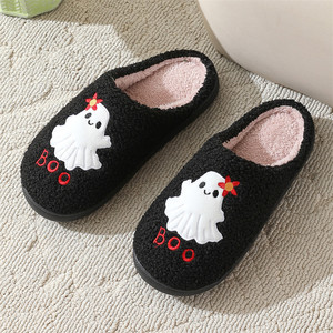 Factory Best TPR Sole Halloween Funny Slippers Warm Slippers Plush With Best Quality - Product Image 2