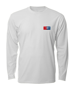 เสื้อตกปลาป้องกันแสงแดดแบบสั่งทำพิเศษ ดีไซน์เองได้ UPF50 แห้งเร็ว แขนยาว ลายปลา สำหรับผู้ชาย ตกปลาและกิจกรรมกลางแจ้ง - Product Image 1