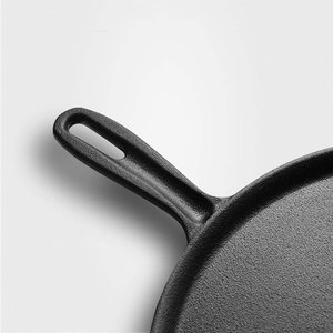 Pre-Dày Dạn Đúc Sắt Bánh Pizza Bánh Pizza Pan Đúc Sắt Dosa Roti Tawa Vòng Đúc Sắt Phẳng Vỉ Nướng - Product Image 4