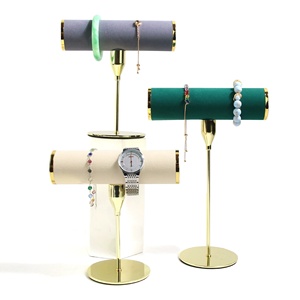 Thời trang mới kim loại vòng đeo tay hiển thị giá trang sức cửa hàng đồng hồ hiển thị đứng - Product Image 1