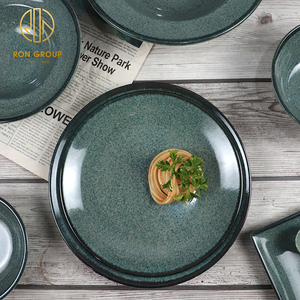 Assiette Moderne en Céramique Résistante à la Chaleur de 9 Pouces pour Pizza, Salade, Dessert – Vaisselle de Restaurant - Product Image 4