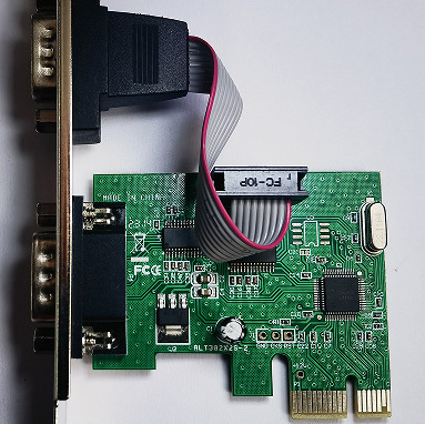 PCI ExpressCard CH382 Serial Card Alton Card PCI-E Serial Card