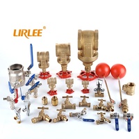 LIRLEE Connecteur fileté interne anti-corrosion de haute qualité Raccord mâle à compression d'eau Raccord forgé en laiton