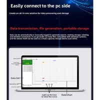 Analyseur de qualité de l'eau numérique GT770 trois-en-un de type split avec affichage PH MV, précision de 0,01 pH, utilisation industrielle, source de lumière LED