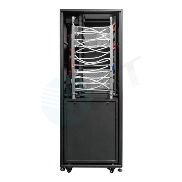 100KW 200A Hydro Cooling 3Phase Input & Output Server Rack Smart Cabinet System Solutions With CDU