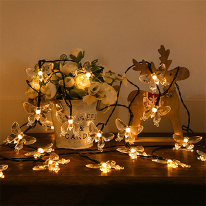 Luces led <span class=keywords><strong>de</strong></span> noche <span class=keywords><strong>de</strong></span> mariposa para exteriores, lámpara <span class=keywords><strong>de</strong></span> mesa, tazón <span class=keywords><strong>de</strong></span> inodoro, panda, cadena Solar - Product Image 3