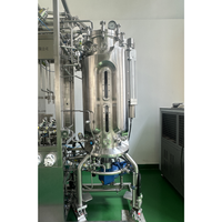 Prix usine Ferment-500L Bioréacteur Acier inoxydable Suspension Réservoir Réacteur Pression Navire Moteur PLC Pompe pour la production de masse