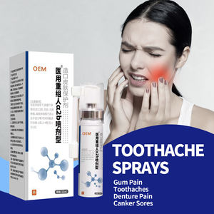 Spray pour soulager les maux de dents à base d'extraits de plantes, doux, ne stimule pas la <span class=keywords><strong>muqueuse</strong></span> buccale - Product Image 1