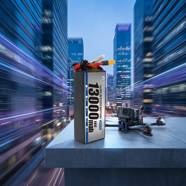 Hot Sale FPV 13000mAh 4S 15.8V 6S 23.7V High Energy Density Quadcopter Solid State Battery for Drone Aircraft With XT30 XT60