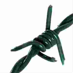 Alambre de Púas Galvanizado por Inmersión en Caliente, Rollo de Alambre de Púas para Seguridad de Prisiones, 200-300 m de Longitud, Color Plateado - Product Image 3