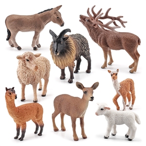 Xinhen exporte à l'étranger des modèles d'animaux simulés tels que des alpaca, des ânes, des moutons, des cerfs Sika et des yaks. - Product Image 1