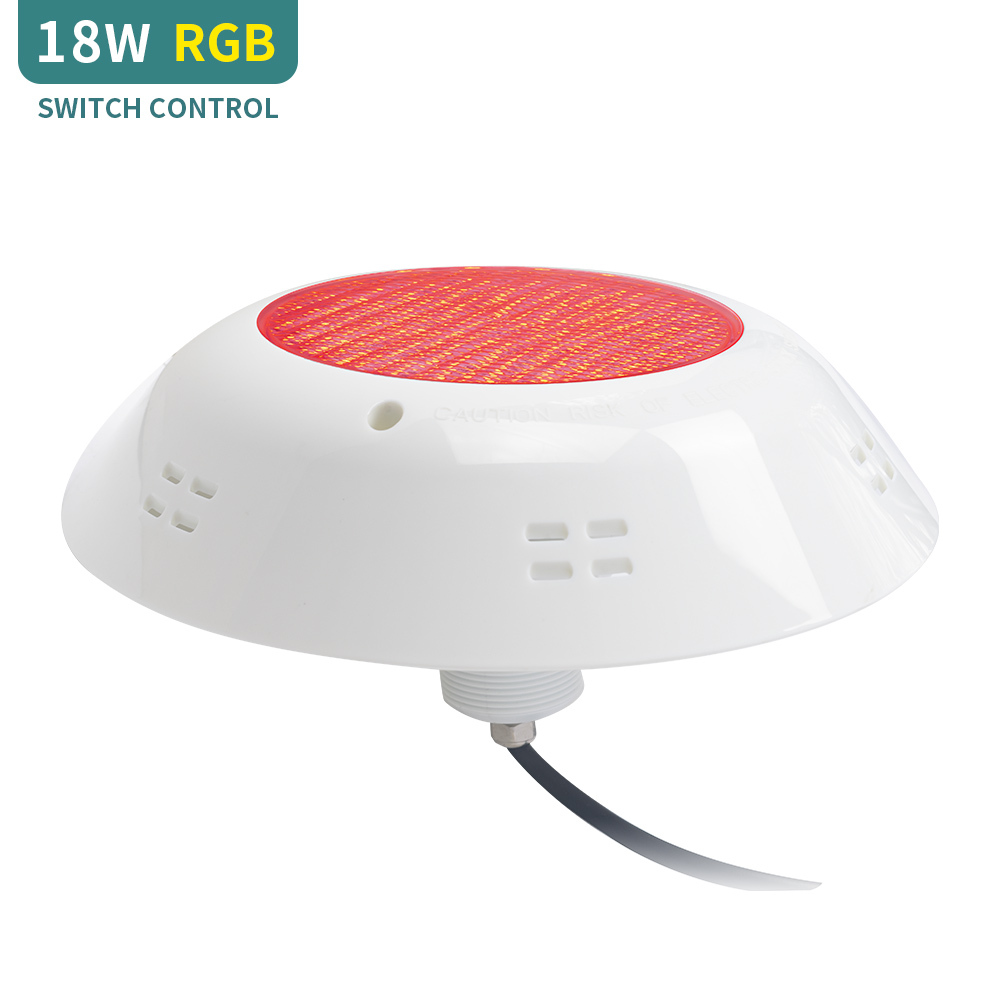 18W Color Changing Above In-ground Pool Light Underwater Swimming Pool Lights Suppliers Swimming Pool Lamp