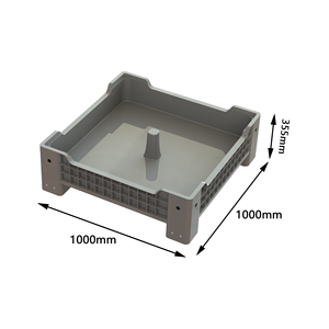 JOIN 1000*1000*355mm Wachs würmer Super würmer Mehlwurm Kunststoff PP Insekten zucht box Insekten zucht schale Seidenraupen - Product Image 1