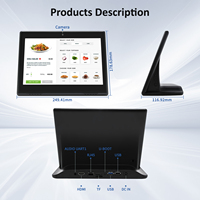 Panneau Lcd Ips de 10.1 pouces Écran tactile capacitif à 10 points RK3288 Quad Core Android 10 Tablet Pc Affichage de signalisation numérique
