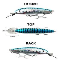 NOUVEAU Leurre Minnow OEM 11cm 27g pour la pêche en eau profonde, leurre de pêche à la traîne pour thon et gros gibier, équipement de pêche en mer
