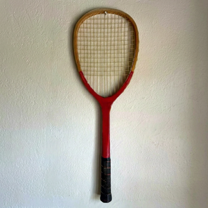 Raquette de badminton en bois unisexe, personnalisable, toutes tailles et couleurs, avec poignée souple antidérapante, filet rigide et logo personnalisé - Product Image 1