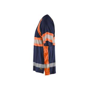 BLAKLADER - 333710518953XXL Camiseta UV de alta visibilidad Azul marino/Naranja-EAN 7330509523193 ROPA DE TRABAJO DE LA HI-VIS - Product Image 5