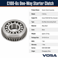 Système de transmission automatique pour moto C100-6sx