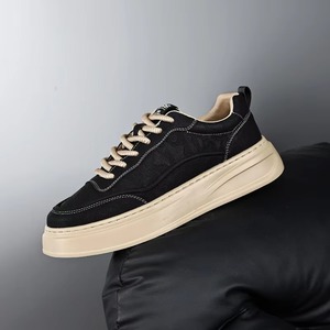 Nuevos Zapatos Casuales de Moda para Hombre, Estilo Slip-On, Acolchados, de Color Sólido, Versátiles para Uso Diario, con Suela Gruesa - Product Image 5