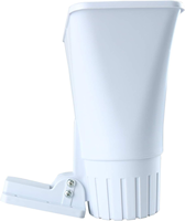 VIANS 120dB 12VDC 24VDC 110-220AC sirène électronique klaxon haut-parleur double tonalité montage en surface sirène haut-parleur système d'alarme de sécurité