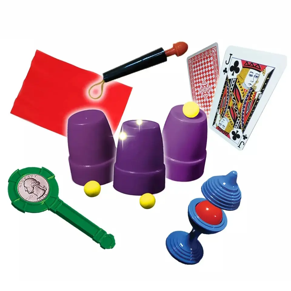 Kids Intelligence Game Toys High Quality 25 Kinds Of Magic Trick Props For Beginner Magician