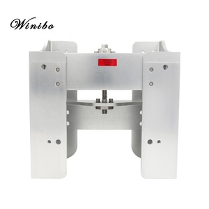 Nouveaux accessoires nautiques Winibo 1000Kg Plaque supérieure de support de levage pour <span class=keywords><strong>moteur</strong></span> <span class=keywords><strong>hors</strong></span>-<span class=keywords><strong>bord</strong></span> de yacht, réglable manuellement, anodisé blanc - Product Image 2