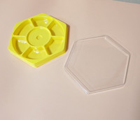 Boîtes/Barquettes d'emballage en plastique PET recyclé de qualité alimentaire pour biscuits, impression personnalisable, recyclables