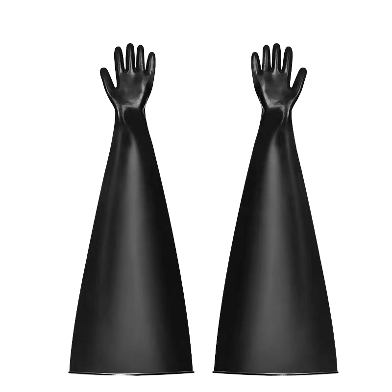 Heavy Isolator Box Gloves Long Sleeves