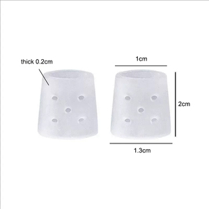 Protège-orteils en gel de silicone 2025 – Semelles intérieures sportives et confortables, protège-doigts, manchon anti-chocs pour le <span class=keywords><strong>petit</strong></span> doigt, la bosse, les cors et le soulagement des ampoules - Product Image 3