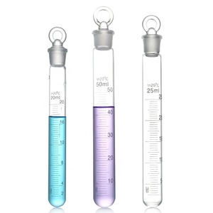 Tiandi Lab 50ml Glas mit rundem Boden für Reagenzglas mit Rand 25x150mm Größe - Product Image 6