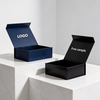 Boîte en papier rigide pliable magnétique personnalisée avec logo imprimé de haute qualité pour cadeaux d'entreprise, bijoux, vêtements, emballage pour les entreprises