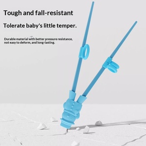 <span class=keywords><strong>Palillos</strong></span> de aprendizaje <span class=keywords><strong>para</strong></span> niños con diseño minimalista nórdico de muñeco de nieve de dibujos animados, <span class=keywords><strong>palillos</strong></span> de entrenamiento <span class=keywords><strong>para</strong></span> bebés con cabeza de silicona. - Product Image 4