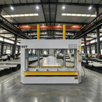 Nouvelle conception de presse à bois hydraulique entièrement automatique pour le laminage de placages, la pressage à froid du contreplaqué, du MDF et le collage de panneaux de portes en bois