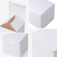 Emballage de boîte rigide haut de gamme à double couvercle en carton recyclé avec laminage mat, gaufrage et estampage pour chaussettes