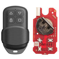 Télécommande universelle de remplacement Xhorse XKGHG3EN à 4 boutons pour garage, outil de rechange professionnel pour serrurier, compatible VVDI Key Tool Max
