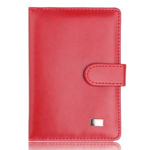Portefeuille en cuir <span class=keywords><strong>noir</strong></span> en gros, <span class=keywords><strong>porte</strong></span>-passeport - Product Image 6