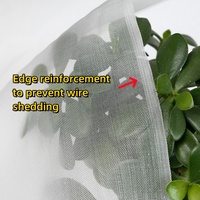 Filet anti-mouches en plastique HDPE blanc, 40 mailles 60 g/m² avec protection anti-UV, filet anti-insectes et anti-moustiques