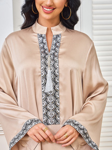 Mode modeste de haute qualité femmes musulmanes vêtements islamique Long gland couleur unie pendentif robe <span class=keywords><strong>femme</strong></span> <span class=keywords><strong>marocaine</strong></span> <span class=keywords><strong>Djellaba</strong></span> MT312 - Product Image 6
