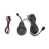 Capteur de stationnement universel DC 12V compatible avec écran Android autoradio, capteur de stationnement à avertisseur sonore