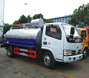 Dongfeng 4x2 septict tank Vacuum truck high pressure Fecal Suction Truck Sludge Vehicle for hot sale