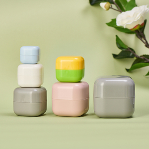 Barattolo cosmetico quadrato di lusso da 5ml a 50ml ricaricabile PP per <span class=keywords><strong>crema</strong></span> per il viso <span class=keywords><strong>crema</strong></span> per gli occhi e balsamo per le labbra con capacità variabili inclusi - Product Image 3