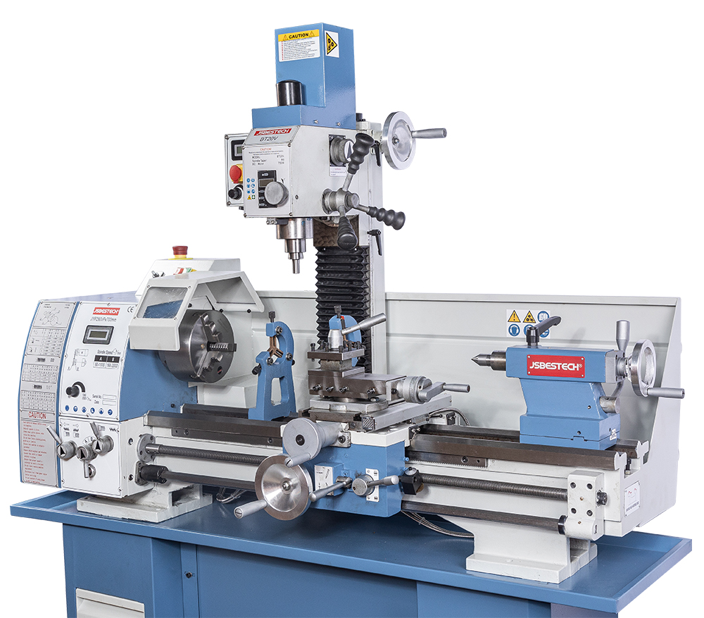 metal lathe milling machine combined