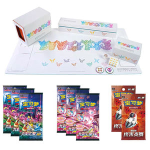 Boîte cadeau originale Pokémon chinoise Eevee <span class=keywords><strong>GX</strong></span> Advanced, Jolteon, Flareon, Vaporeon, boîte <span class=keywords><strong>de</strong></span> collection <span class=keywords><strong>de</strong></span> cartes à collectionner scellée exclusive - Product Image 5