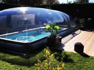 Dômes à bulles en PVC de qualité commerciale couverture de tente gonflable couverture de piscine gonflable d'<span class=keywords><strong>hiver</strong></span> - Product Image 2