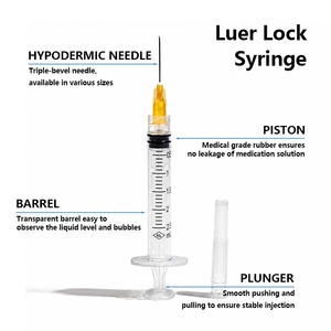 <span class=keywords><strong>Jeringa</strong></span> Hipodérmica Luer Lock de <span class=keywords><strong>Precio</strong></span> de Fábrica, 3cc-50cc, <span class=keywords><strong>Jeringa</strong></span> de Un Solo Uso para Clínica - Product Image 2